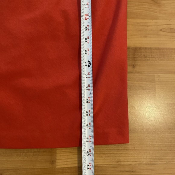 Boden Red Size 6 Dress Ruched Career‎ Preppy Classic Short Sleeves Sheath - Picture 10 of 14